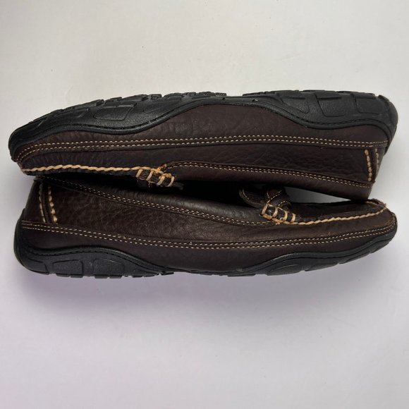 L.L. Bean Pebbled Leather Driving Moccasin - Picture 8 of 12